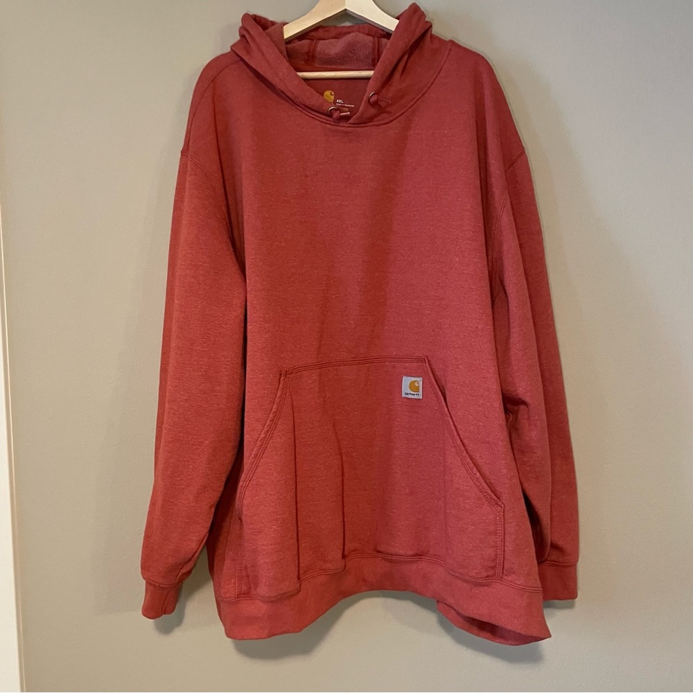 Men’s Carhartt Original Fit Red Hoodie| 4XL